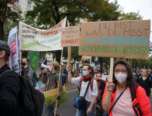 GWÖ am Weltweiten Klimastreik in Wien