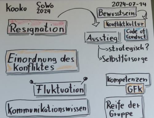 Nachschau Sommerwoche 2024 – KooKo-Workshop zum Thema Konflikte